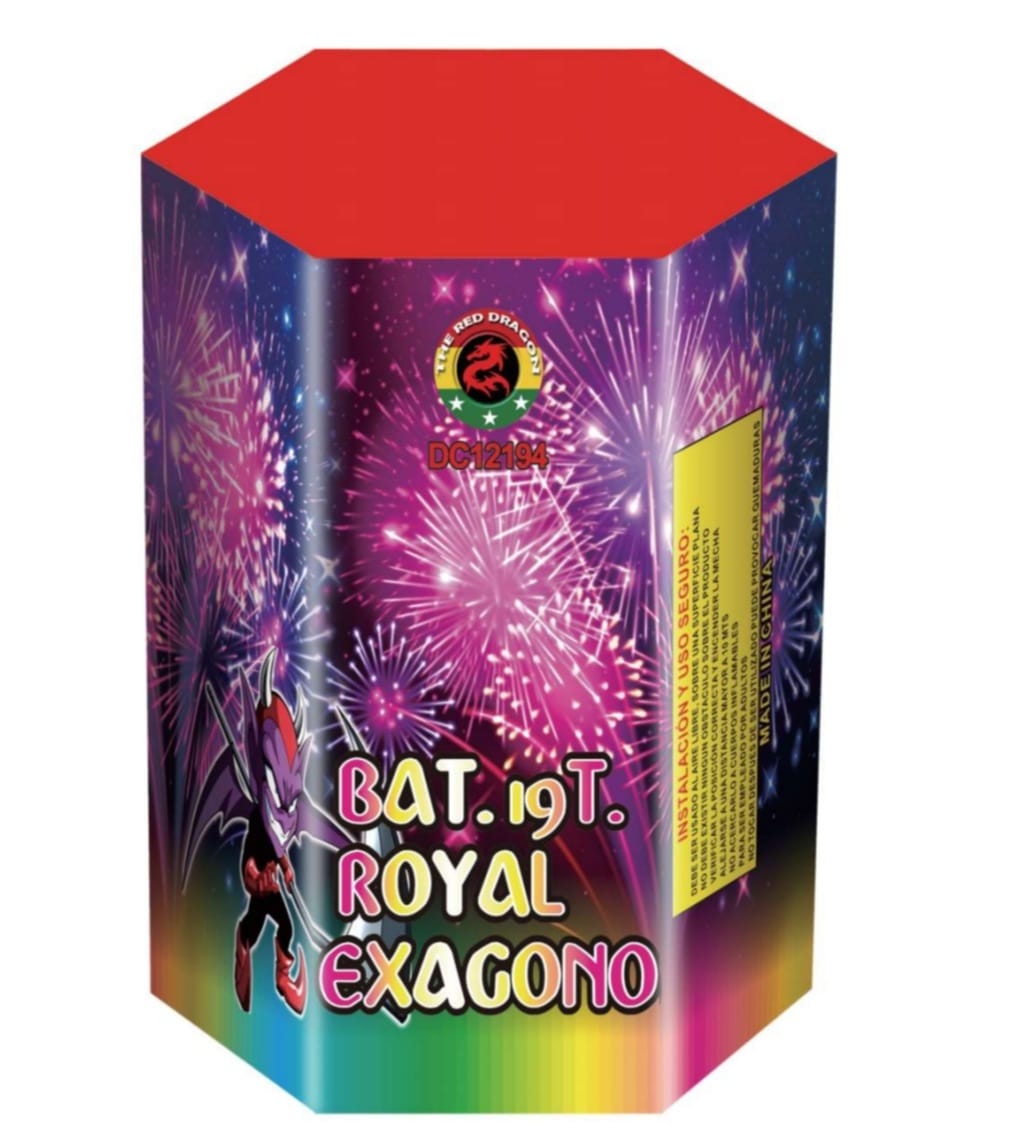 BATERIA ROYAL 19 TIROS UNIDAD