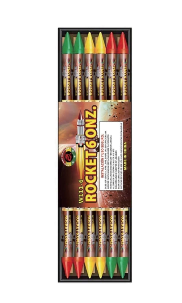 ROCKET DE 6 ONZ UNIDAD